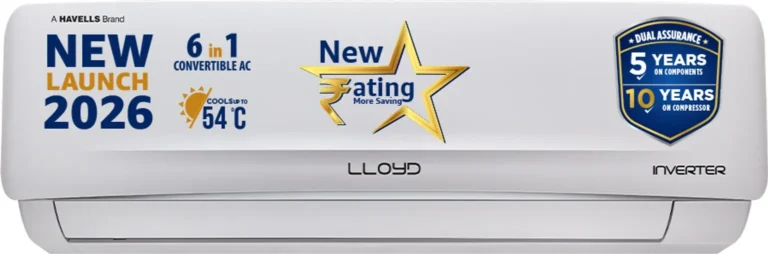 Lloyd 2026 Model 2 Ton 5 Star Split Inverter AC
