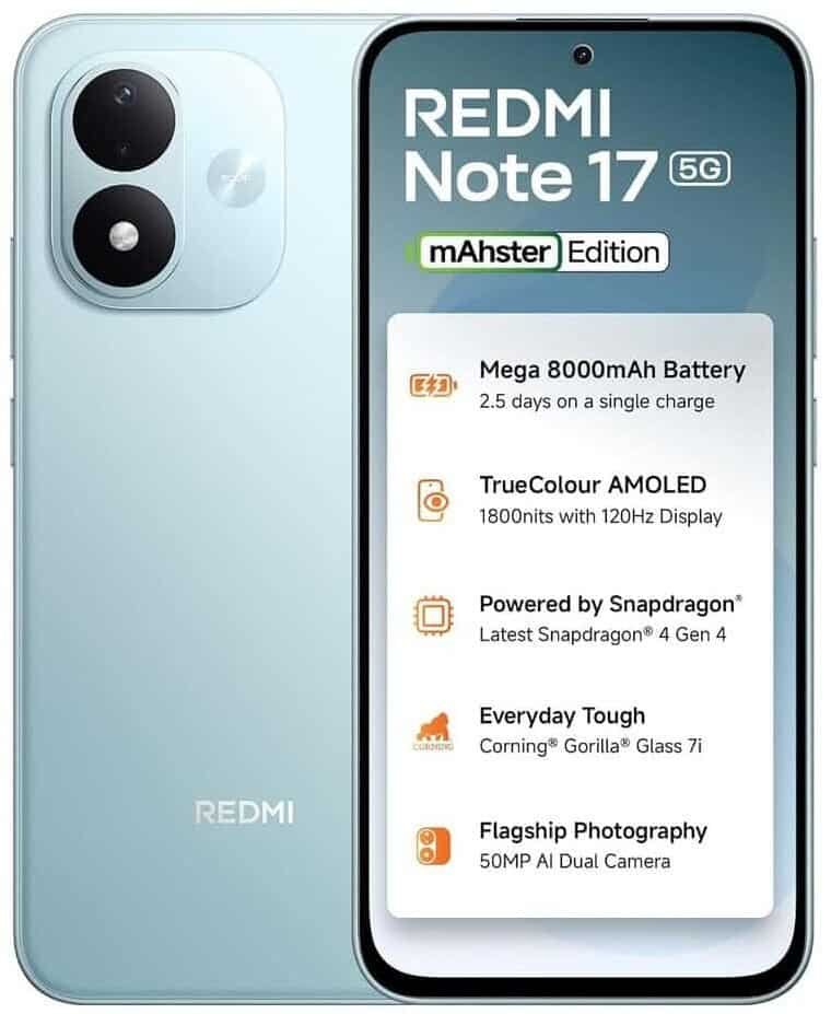 Redmi_Note_17_5G_Snapdragon 4 Gen 4